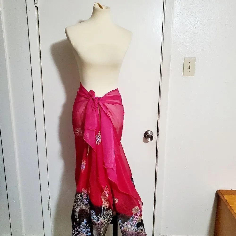 Lima Limon Indan Inspired Swimm Cover Up